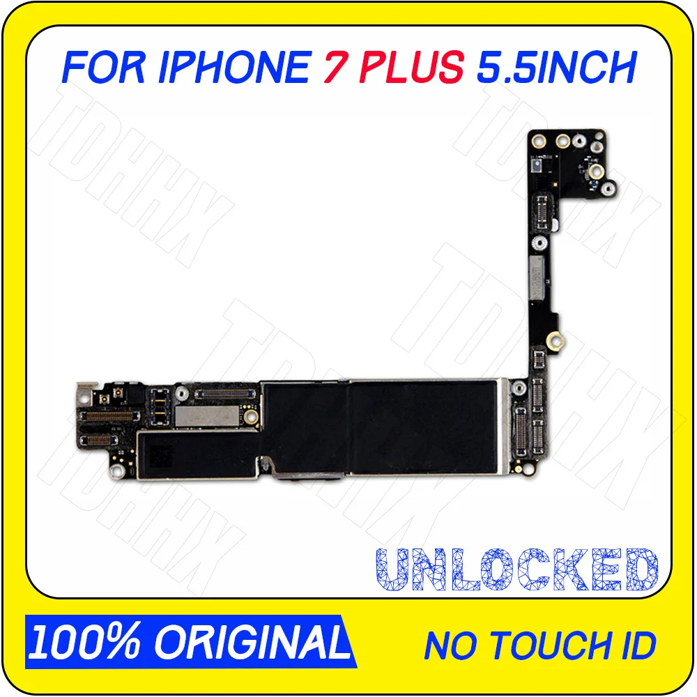 Для Apple iphone 7 Plus материнская плата 32 ГБ для iphone 7 Plus материнская плата с сенсорным ID/без Touch ID