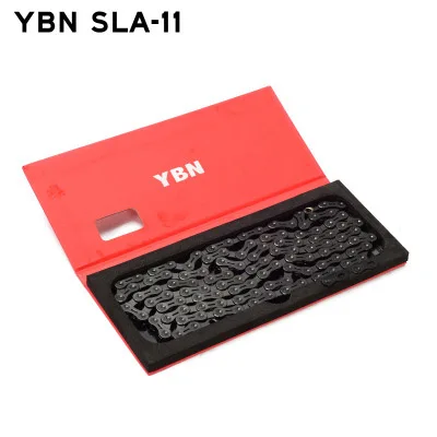 Сверхлегкая полоя Велосипедная Цепь YBN SLA H11 Black Diamond 11S 22S 33S для горного велосипеда|Велосипедная цепь| |