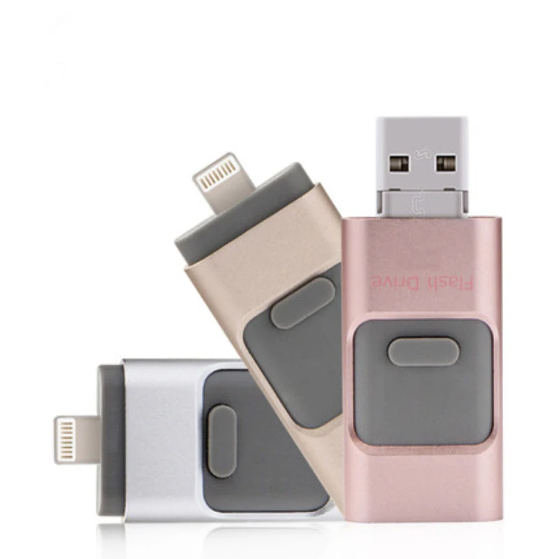 Новейший i Flash iFlash Drive HD u диск микро USB интерфейс 3 в 1 для Android/iPhone 8/6/X/6 Plus/7 iPad iPod/PC/MAC
