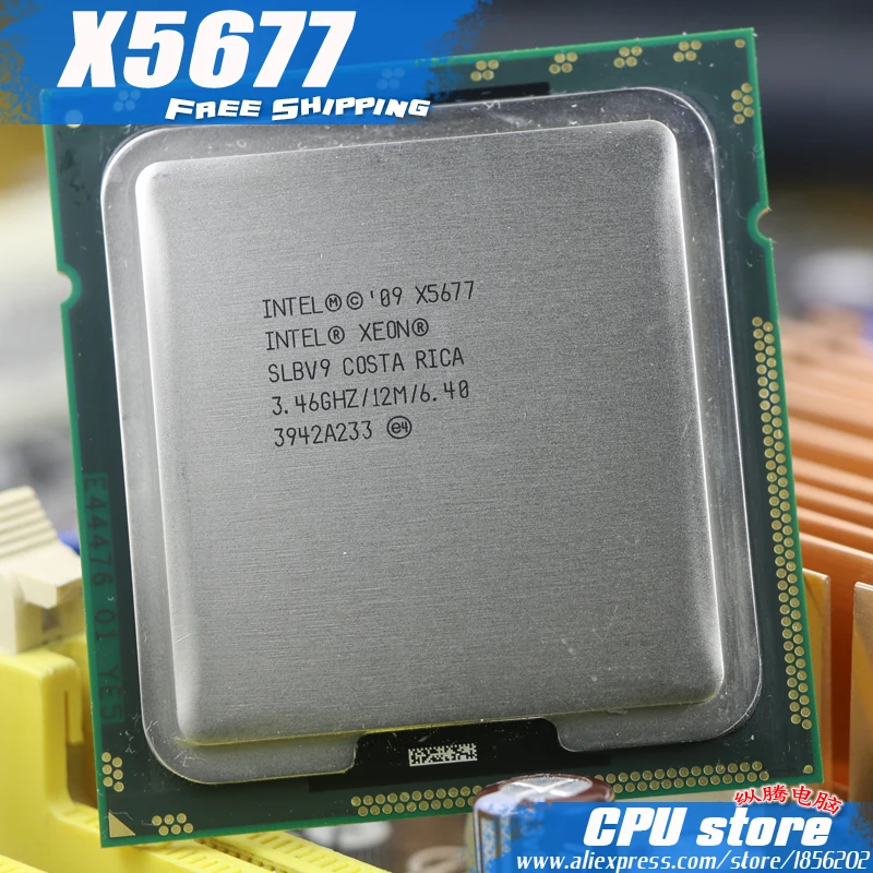 Процессор Intel Xeon X5677/3,46 ГГц/LGA1366/12 МБ/L3 130 Вт кэш/четырехъядерный/серверный ЦП, есть, X5687