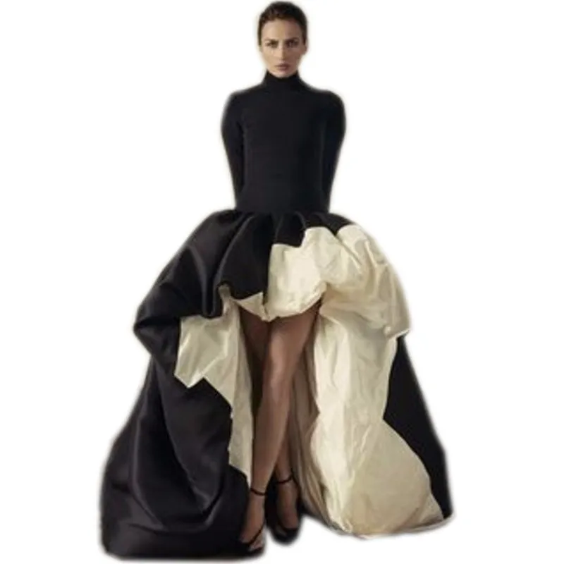 Женская длинная юбка в пол черно-белая ассортименте | одежда