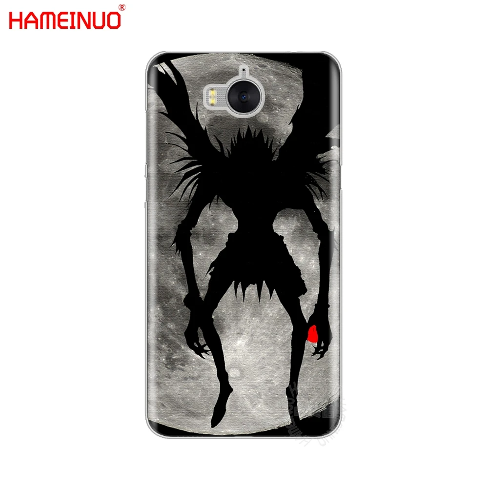 HAMEINUO чехол для сотового телефона с аниме Death Note huawei honor 3C 4X 4C 5C 5X 6 7 Y3 Y6 Y5 2 II Y560 Y7 2017 |