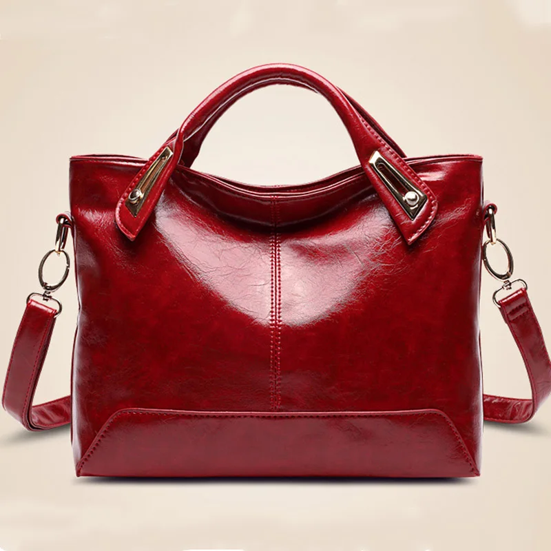 Горячая новинка 2018 женские ручные сумки известный бренд кожаная сумка красная