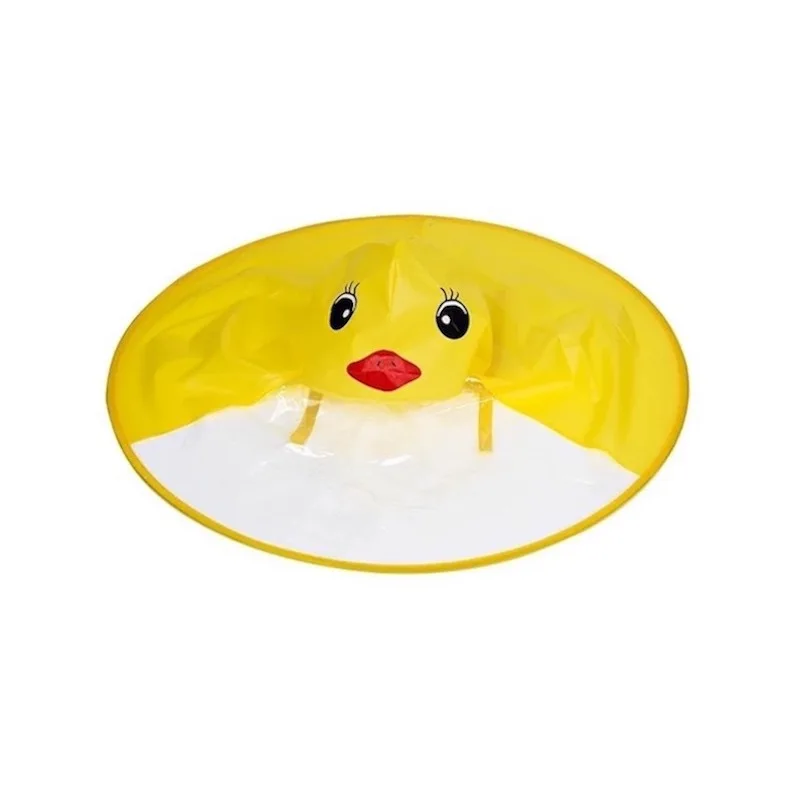 Yellow Duck Raincoat Children Poncho Little Flying Saucer | Дом и сад