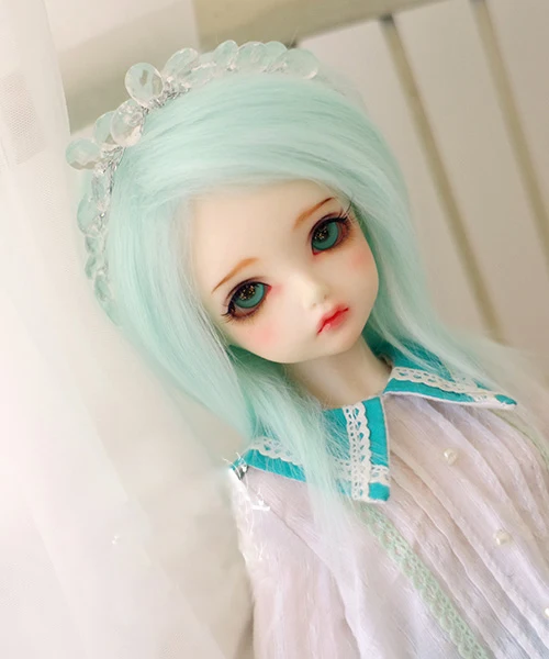 Парик из меха куклы для шарнирной 1/3 1/4 1/6 BJD DD Кукла SD MSD 16 17 см 18 19 20 21 22 23 длинные