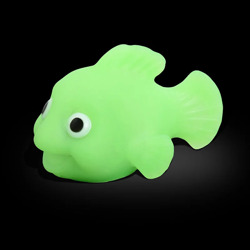 Светодиодный Рыба Ванна смешно Свет Игрушки для маленьких детей воды купания 2