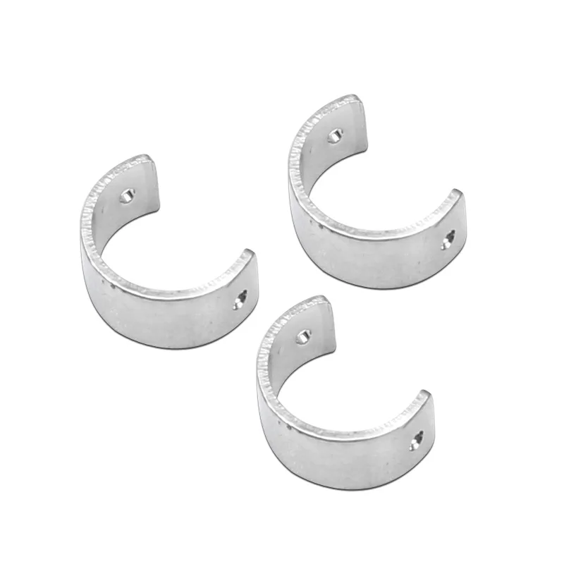 Медные полукруглые шармы соединители для подвесок сделай сам 20 шт. 10 Х5 мм