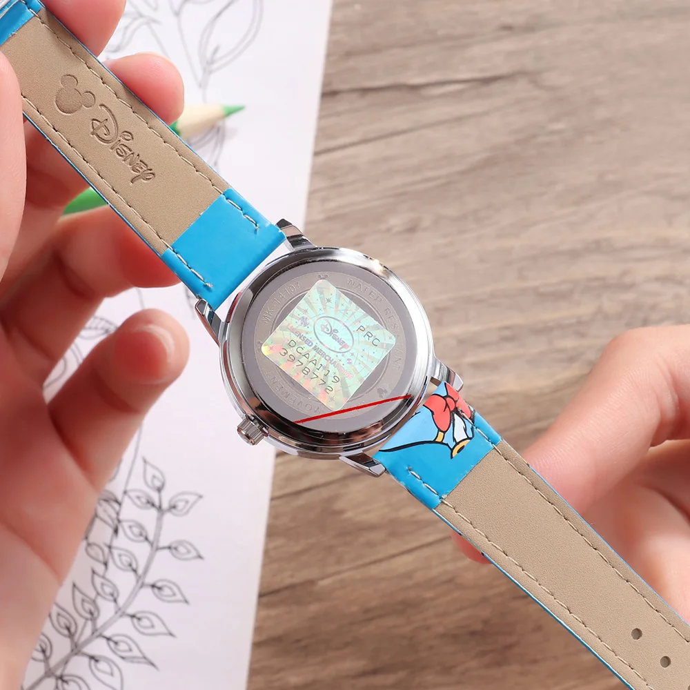 Часы Disney для детей новые модные анимированные персонажи Дональд Дак и Базз