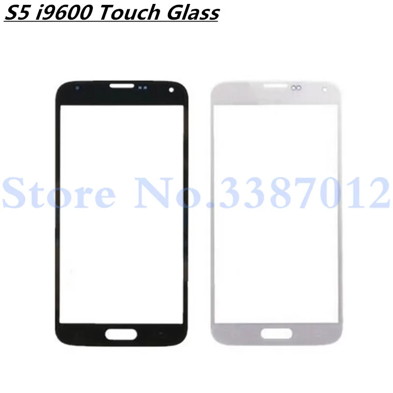 Высокое качество Сенсорная панель экран для Samsung Galaxy S5 I9600 G900 G900F G900H G900I переднее внешнее стекло замена без ЖК-дисплея