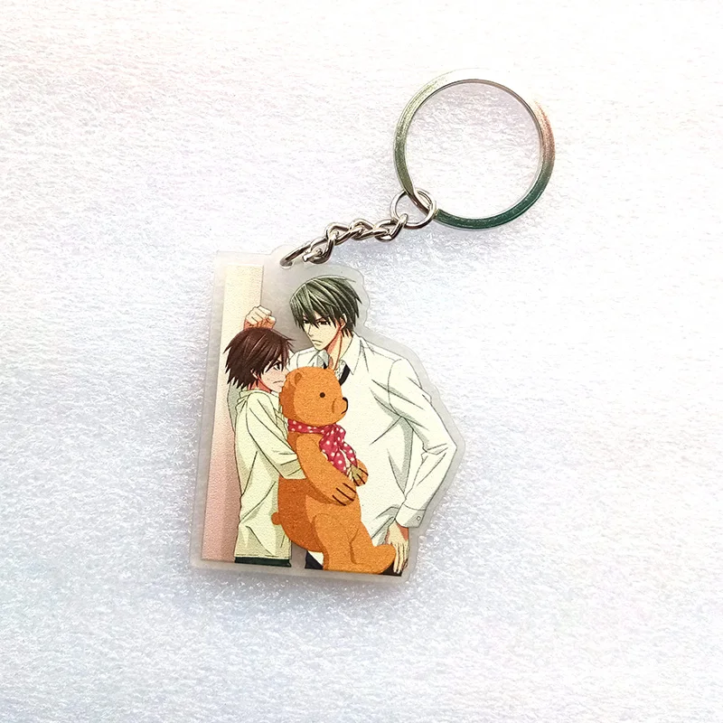 Анимация Junjou Romantica Takahashi Misaki Akihiko Sekai ichi Hatsukoi Брелки Подвески Поклонники