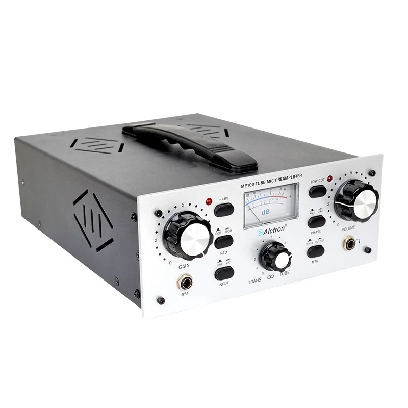 Alctron MP100 одноканальный high-end электронные трубки микрофон предусилитель