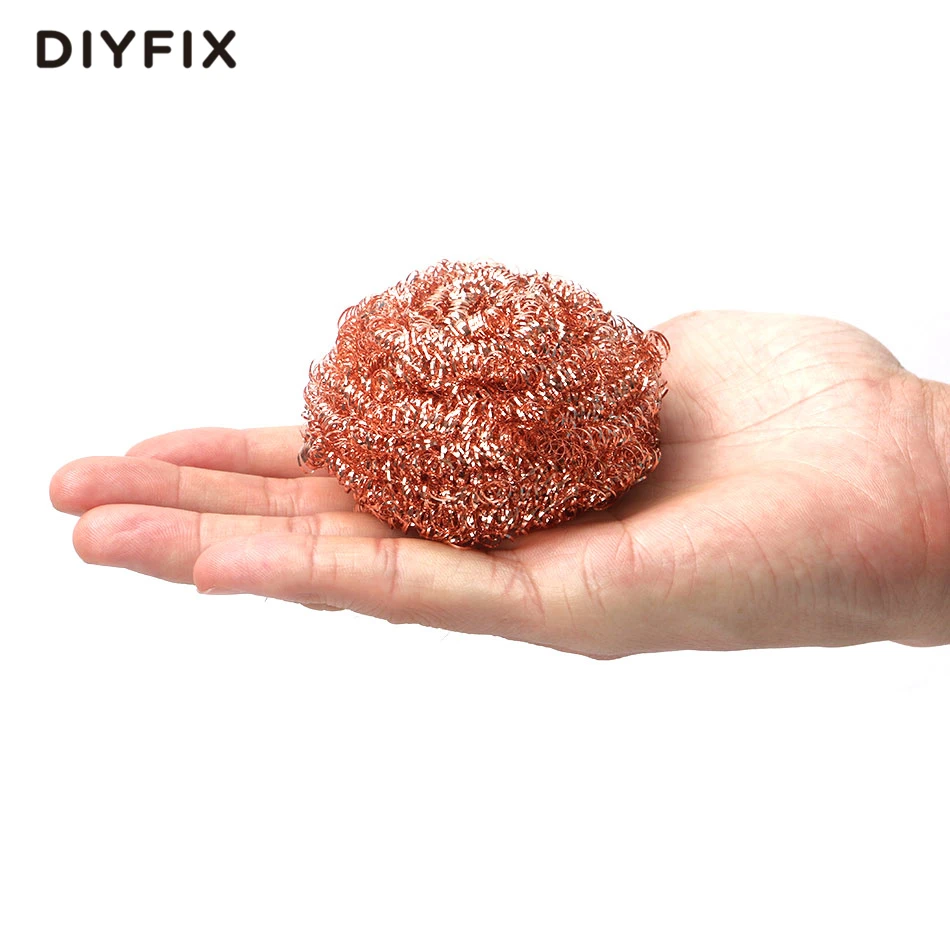 DIYFIX 1 шт. паяльник наконечник очиститель Оловянная очистка стальная проволока