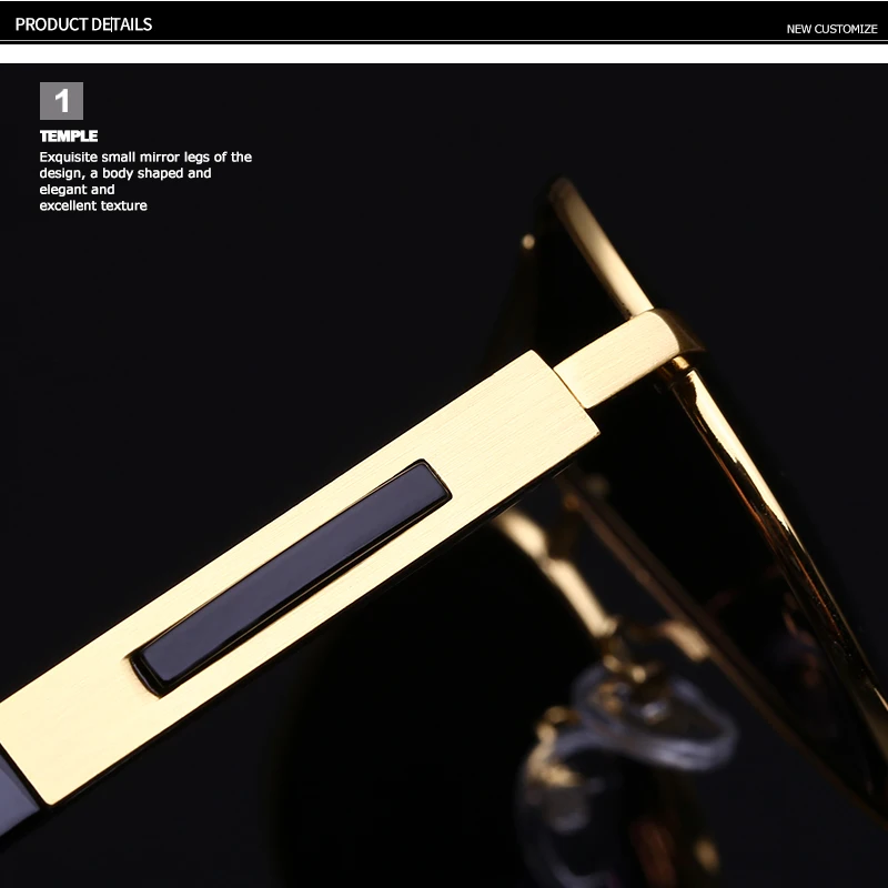 Новый поляризованные Солнцезащитные очки для женщин мужчин бренд HD.