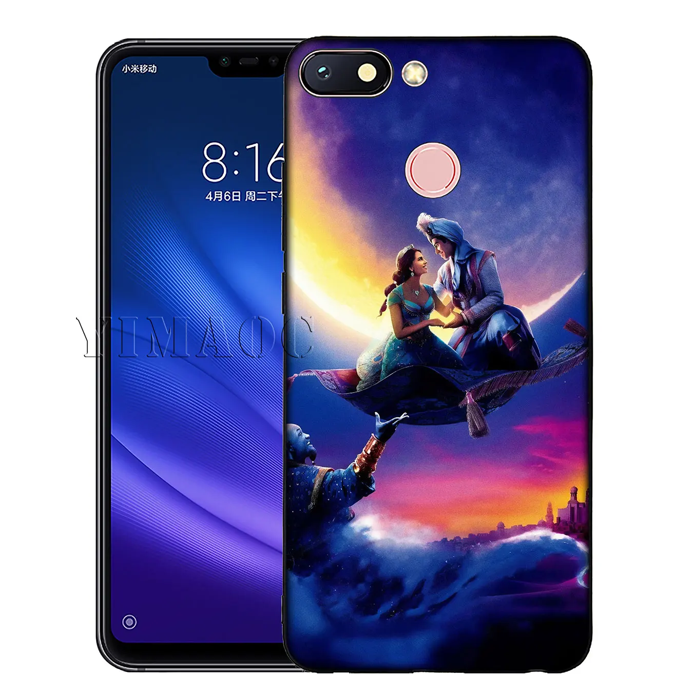 YIMAOC мультфильм Aladdin Мягкий силиконовый чехол для телефона Xiaomi Mi 10 9 9T CC9 CC9E 8 SE A3 Pro A1