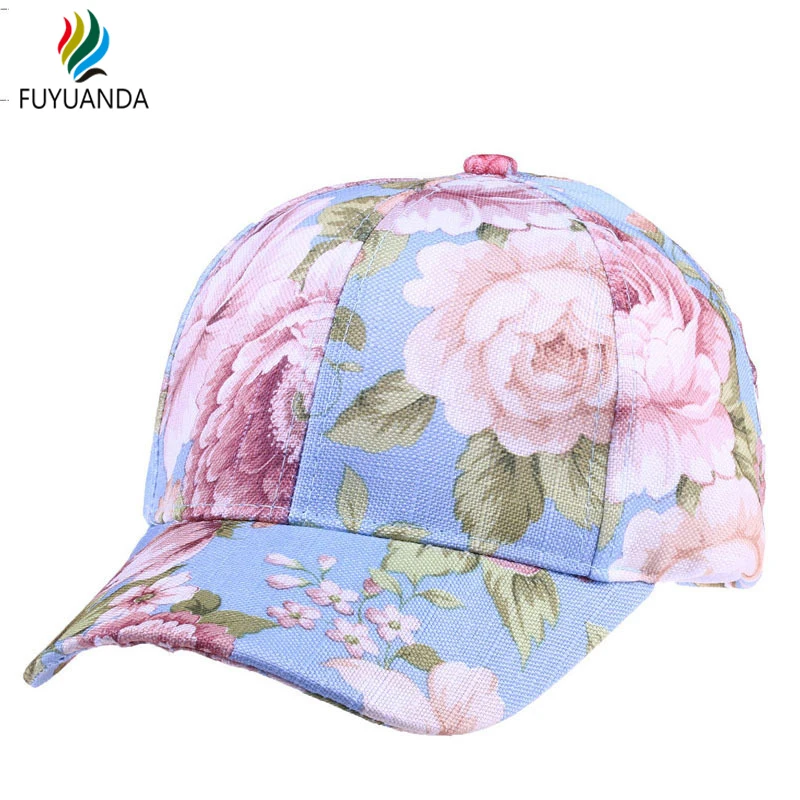 Цветок хлопка бабочка Для женщин Бейсбол Кепки для молодежи Casquette фирменные