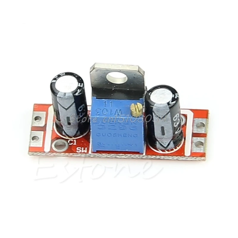 LM317 низкая пульсация DC 63V 4 5 V до 60V 3V понижающий линейный Регулируемый блок питания