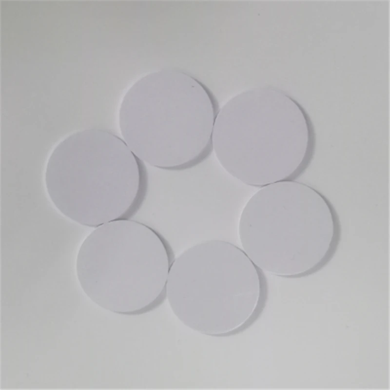 100 шт. TK4100 125 кГц Rfid бирка ID Монета 3M наклейки 20 мм/25 мм/30 мм Монеты RFID бирки для