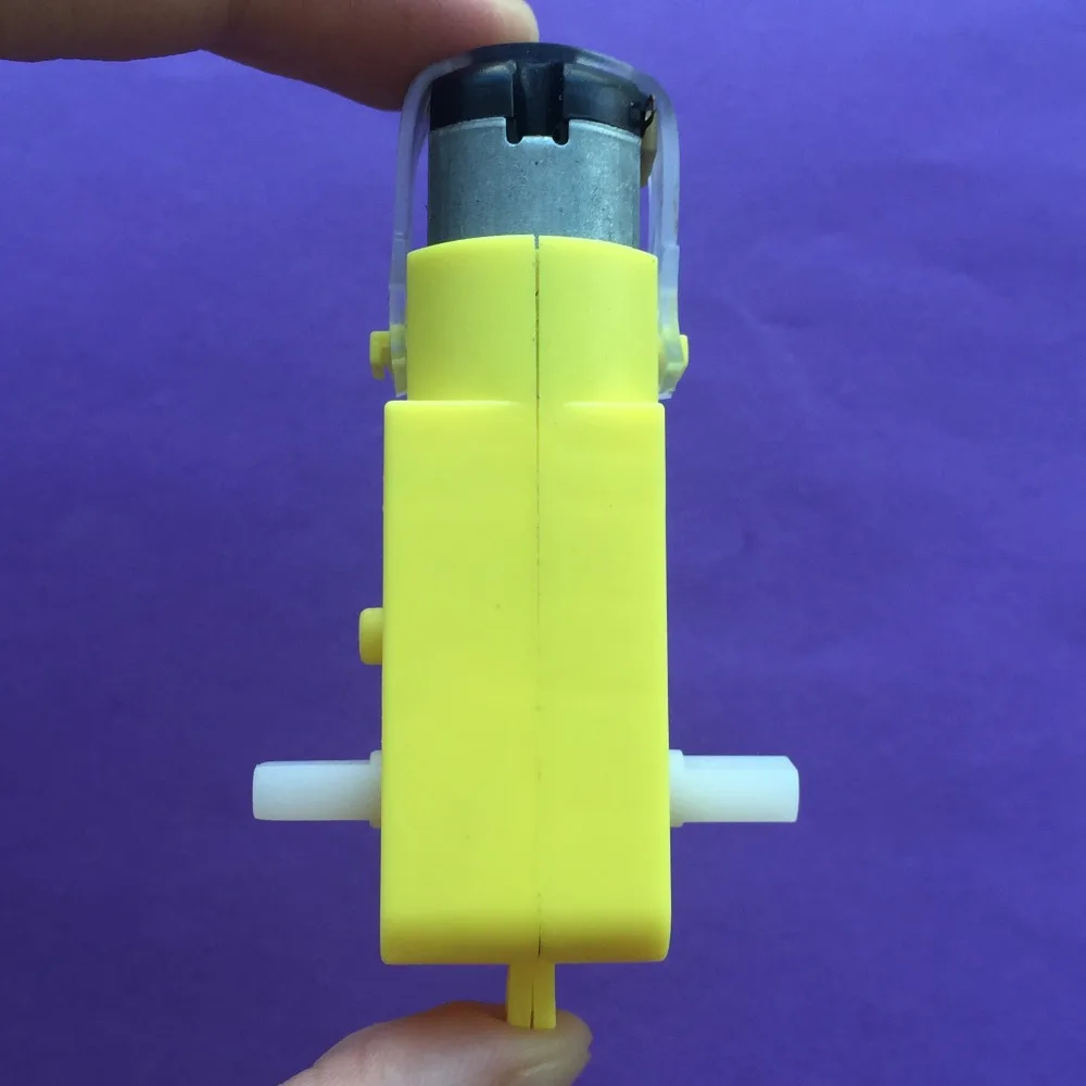 K249Y DC 3-6V 230RPM Electric Reduction Plastic Mini Gear Motor Biaxial Output DIY Car Robot Engine Toys Parts | Обустройство дома