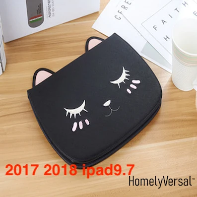 Милые подарки для девочек чехол Обложка для iPad9.7 Pro air2 Мягкая обложка для iPad Air чехол для IPAD mini 1/2/3/4 9,7 дюймов - Цвет: 2017 2018 ipad9.7