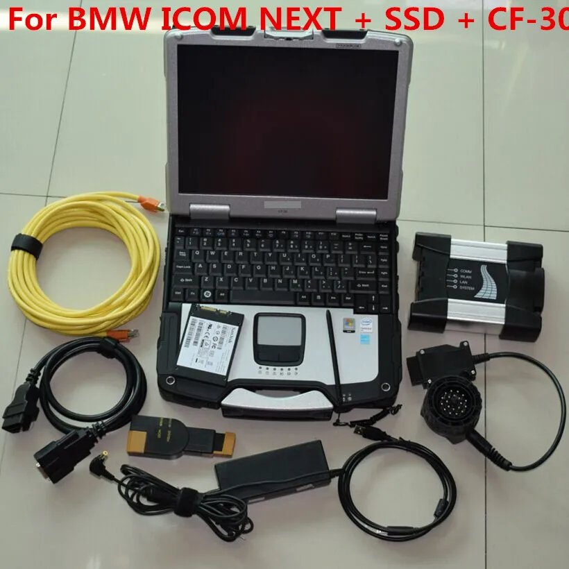 Для Bmw ista/d ista/p icom Профессиональный инструменту диагностики для bmw NEXT с ноутбуком
