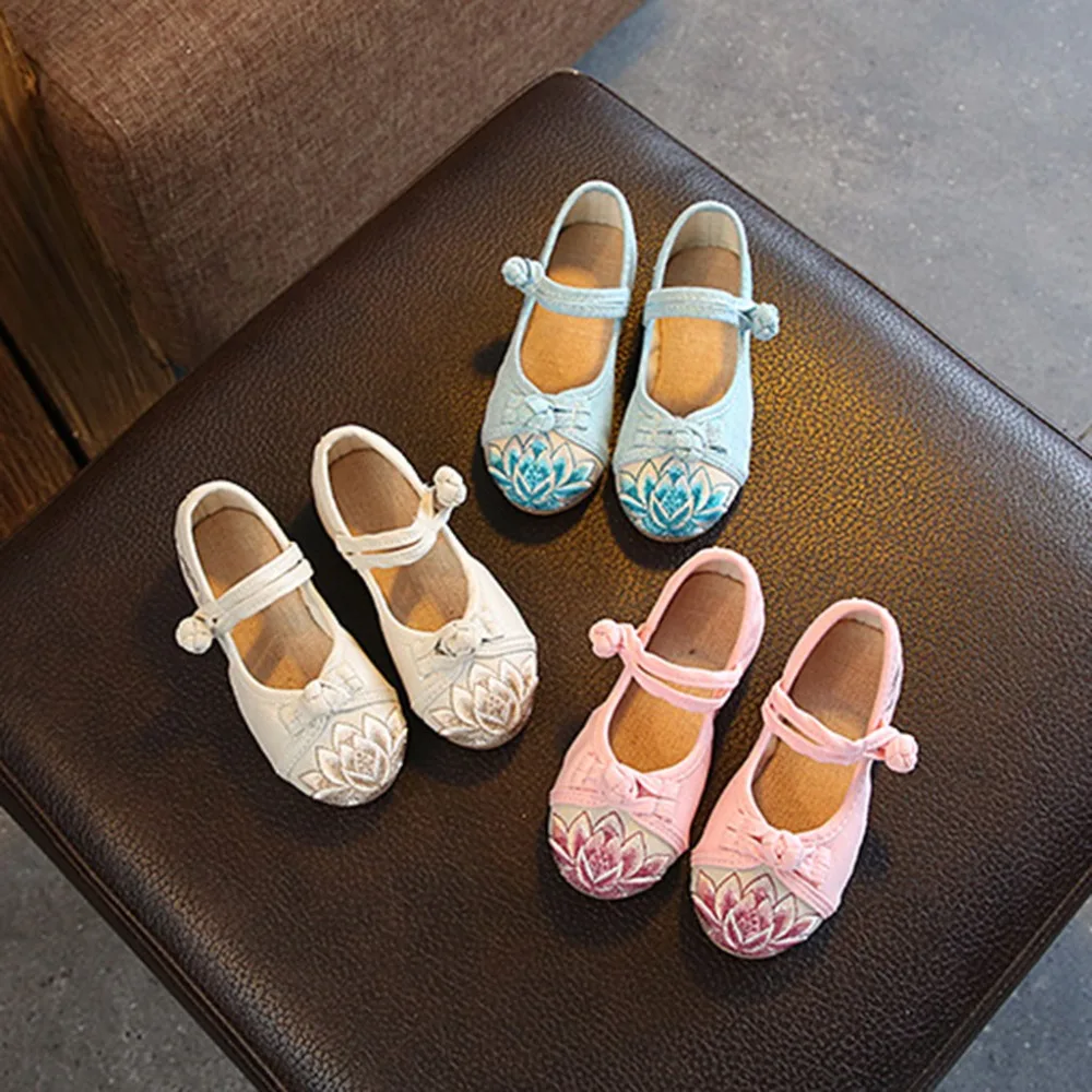 Обувь принцессы Modis для маленьких девочек повседневная обувь в этническом стиле