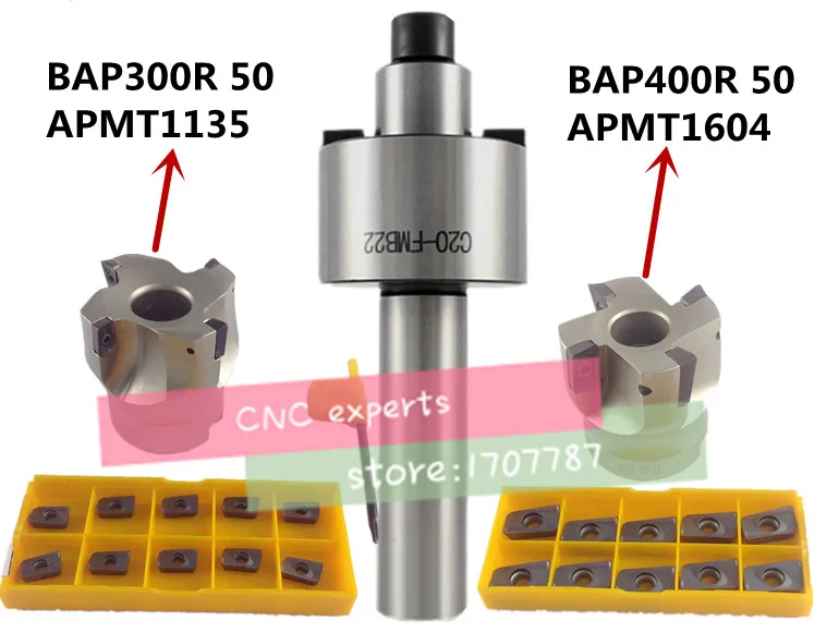 C20 FMB22 торцевая фреза BAP300R BAP400R 50 22 с 10 карбидными вставками APMT1604 подходит для