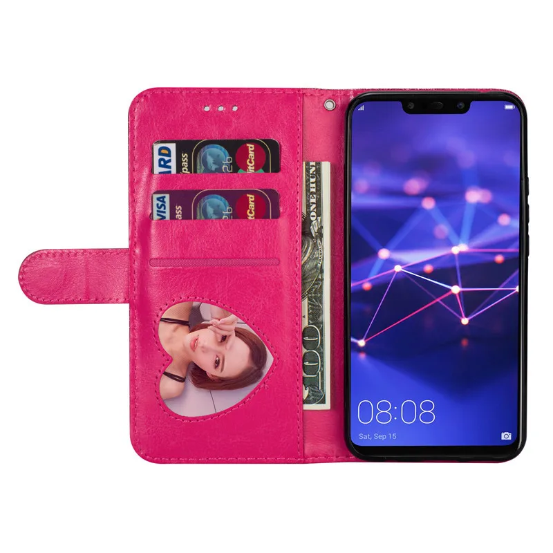 Чехол P30Lite P30Pro P Smart Funda, откидной кожаный чехол-бумажник для huawei P20 P30 mate 10 20 Pro Lite Y6 Y7, чехол для карт