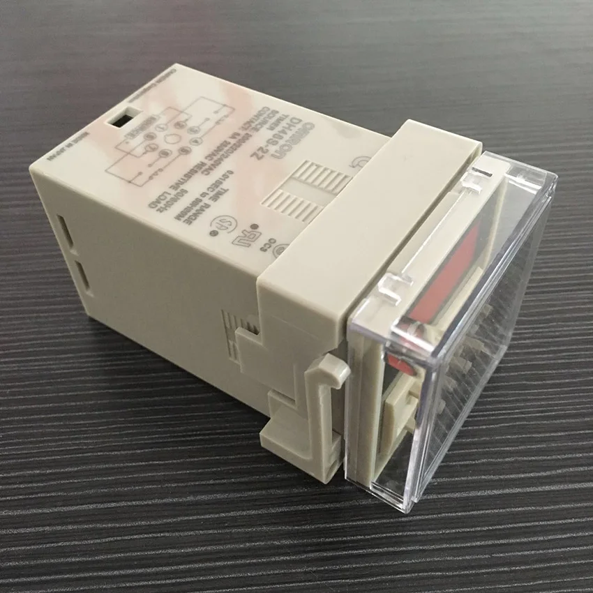Высококачественное реле времени OMRON DH48S 2Z Цифровое 0 01 с 99до 99М задержки цоколем в