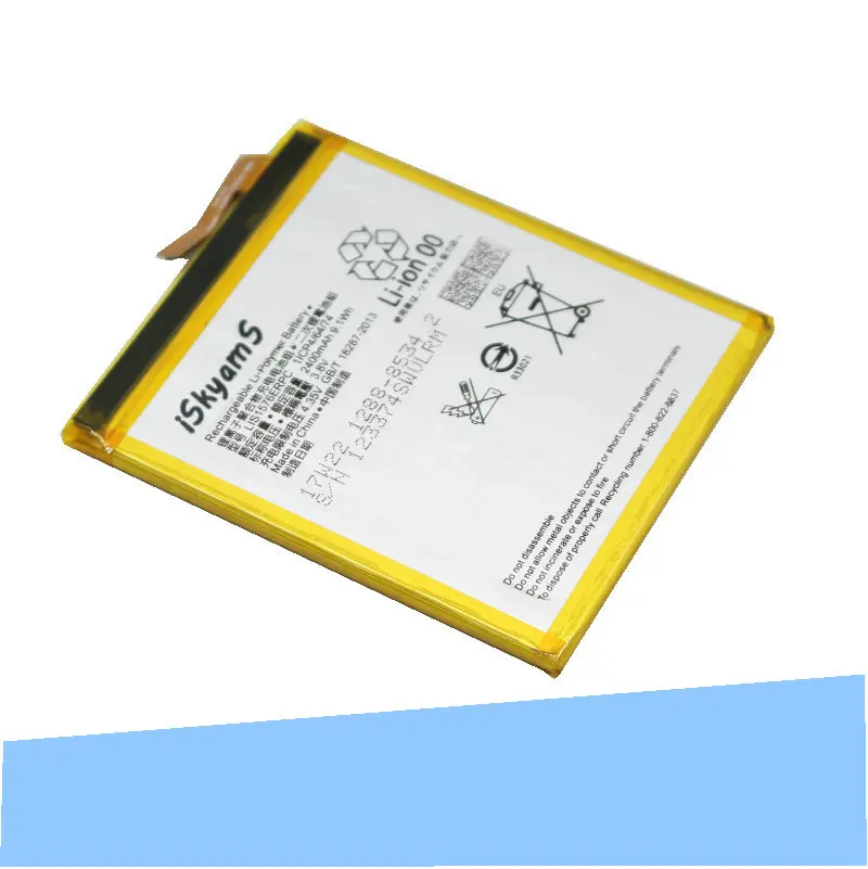 ISkyamS 2x2400 мАч LIS1576ERPC сменный литий полимерный аккумулятор для Sony M4 Aqua E2303 E2333 E2353 E2363