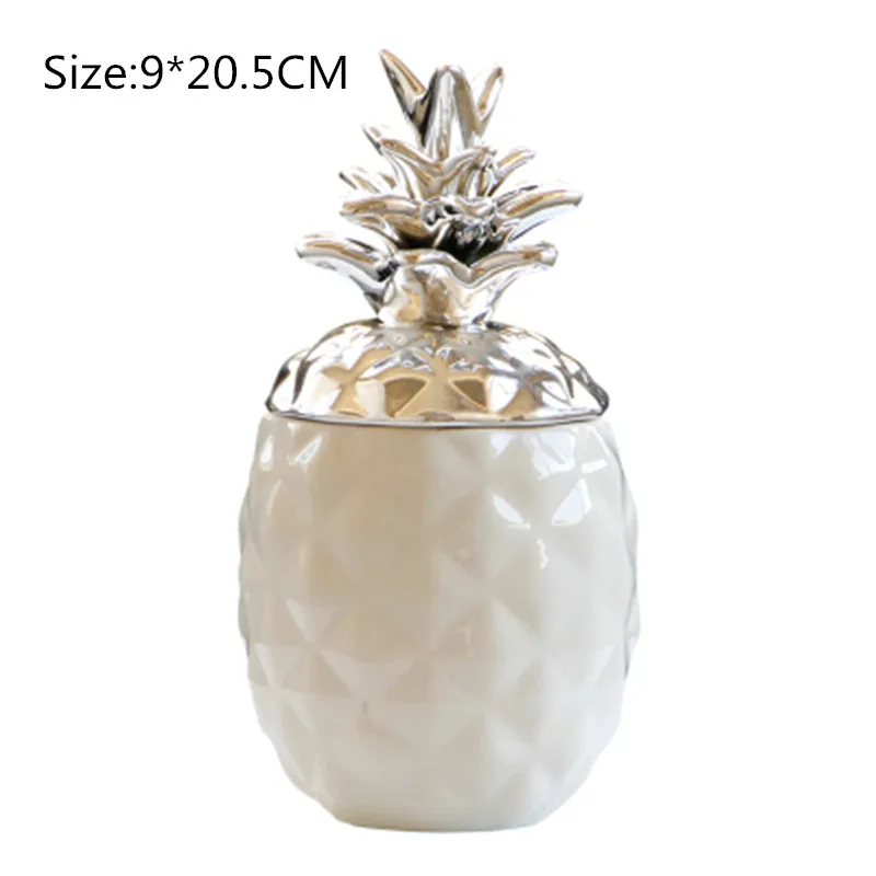 Покрытие ананас Копилка фигурки коробка для хранения фруктов статуя украшения гостиной Декор Рождественский подарок L3022