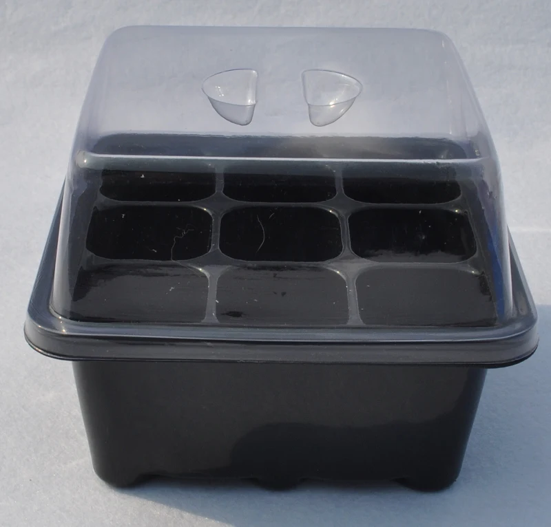 Бесплатная доставка/Высокое качество/2 части прозрачная коробка с 12 отверстиями/9