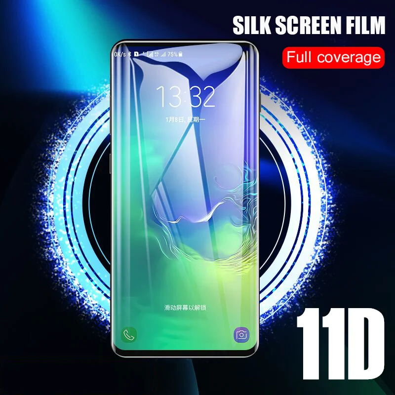 Закаленное защитное стекло 11D для Samsung Galaxy S10e S8 S9 S10 Plus Защитное экрана Note 8