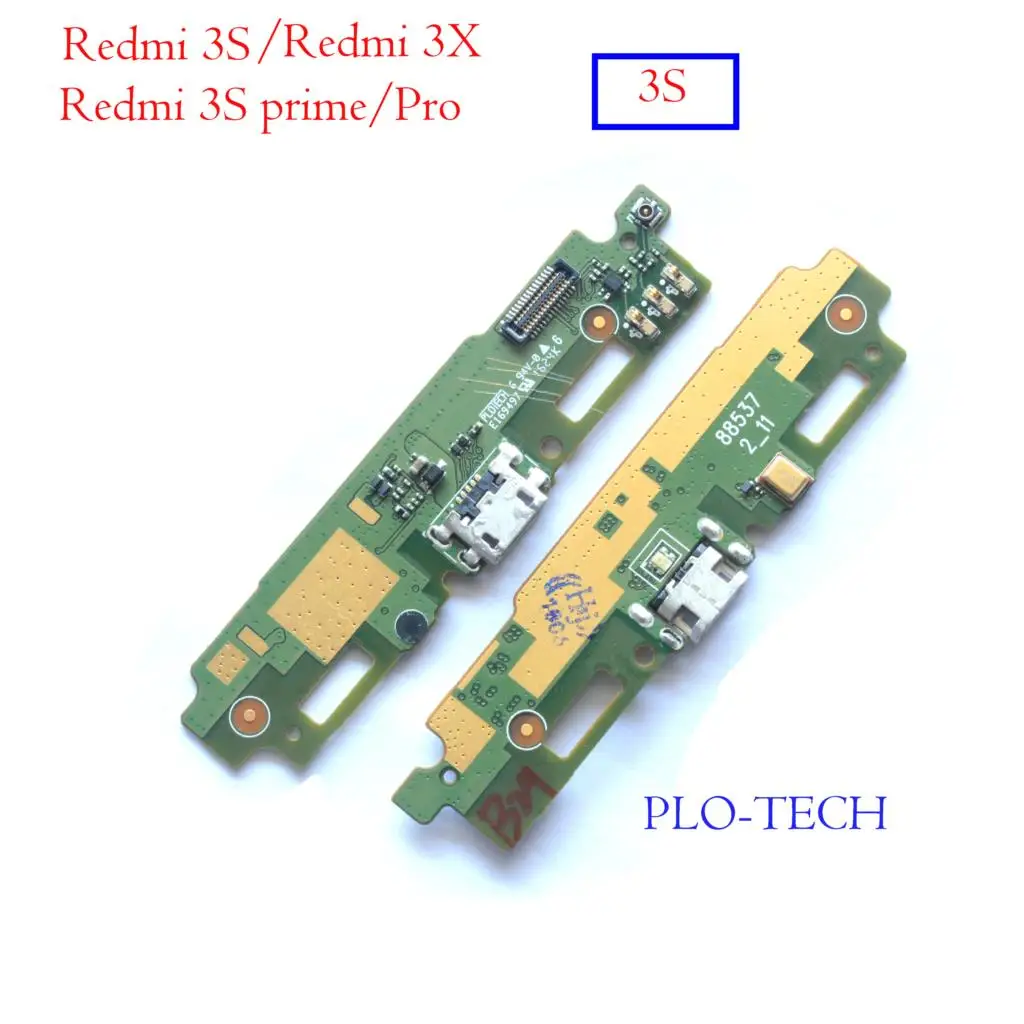 Redmi 3S 3X Зарядная Плата USB микрофон для Xiaomi Redmi 1 1S 2 2A 2S 3S 3S 3X prime 4A Redmi Note 2 3 4 5 pro - Цвет: Redmi 3S 3X