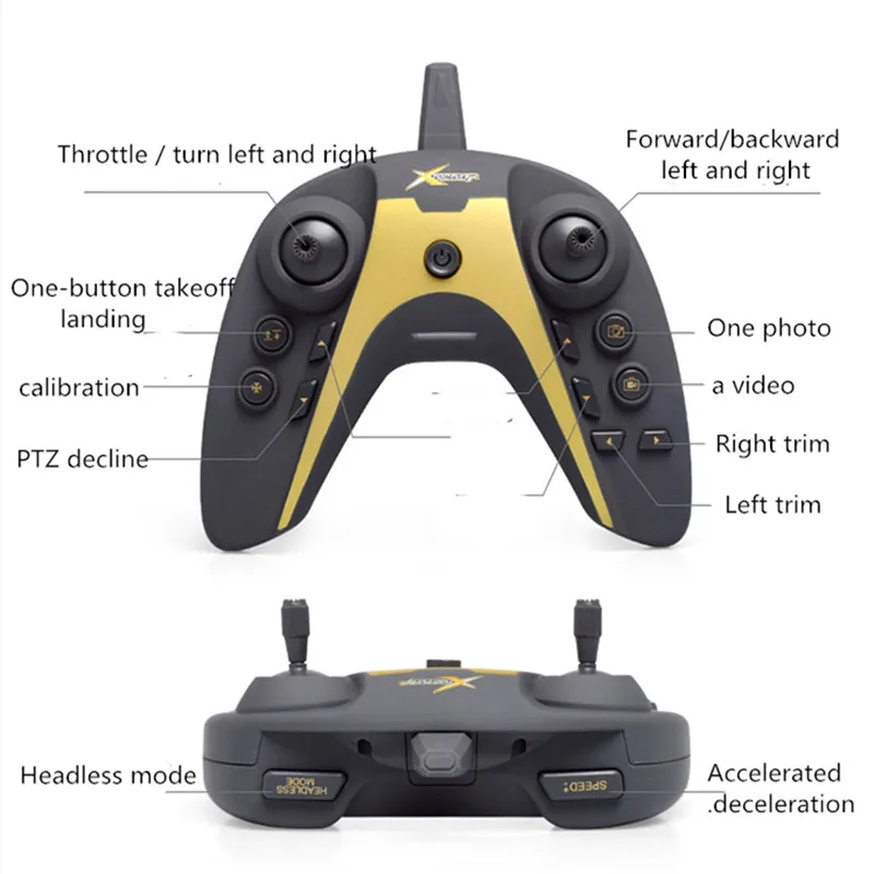 Мини дроны XT 1 talon вертолет с дистанционным управлением HD камера RC x pro складной 4k