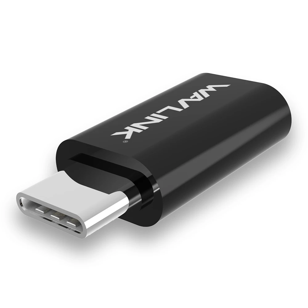 Wavlink 4 шт USB C адаптер usb type-C для Micro USB OTG переходник с 56 K зарядки синхронизации данных черный и белый для Apple Mac