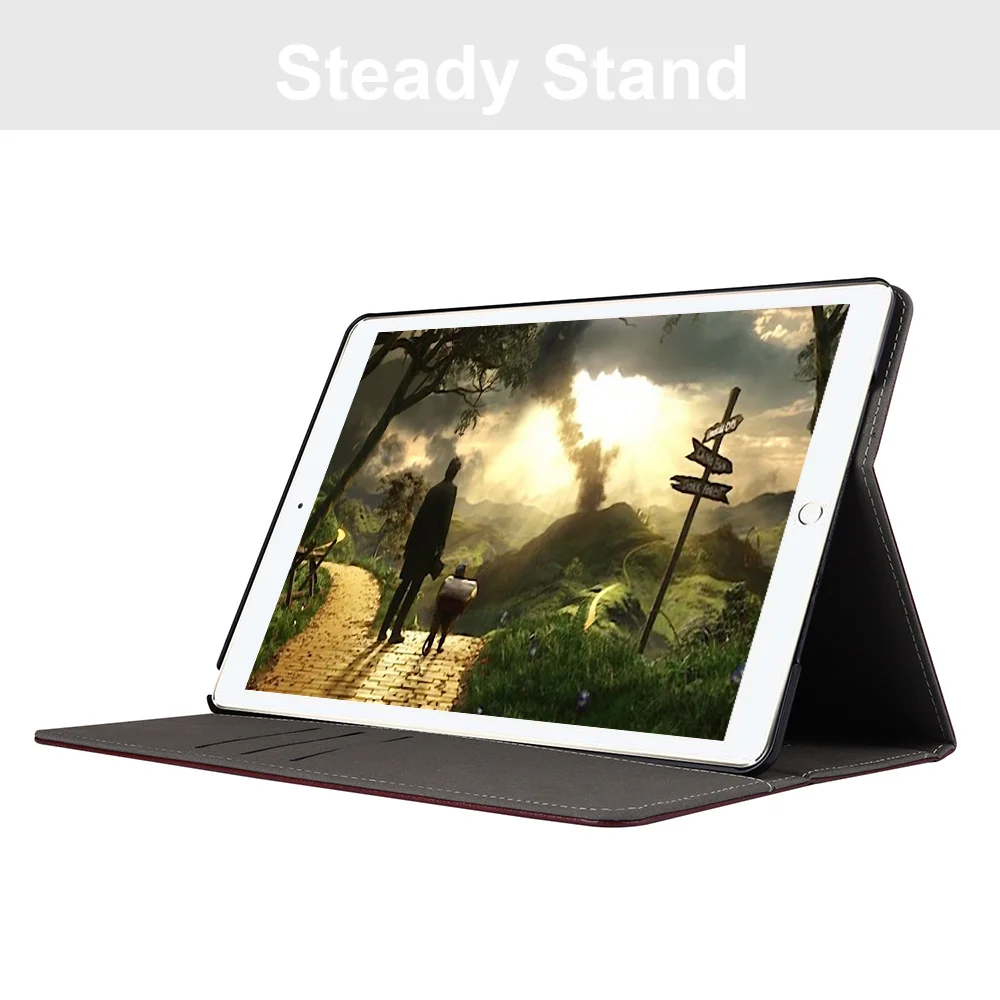 Умный чехол книжка из ПУ кожи для iPad Pro 10 5 дюймов A1701 A1709 с держателем карандашом и