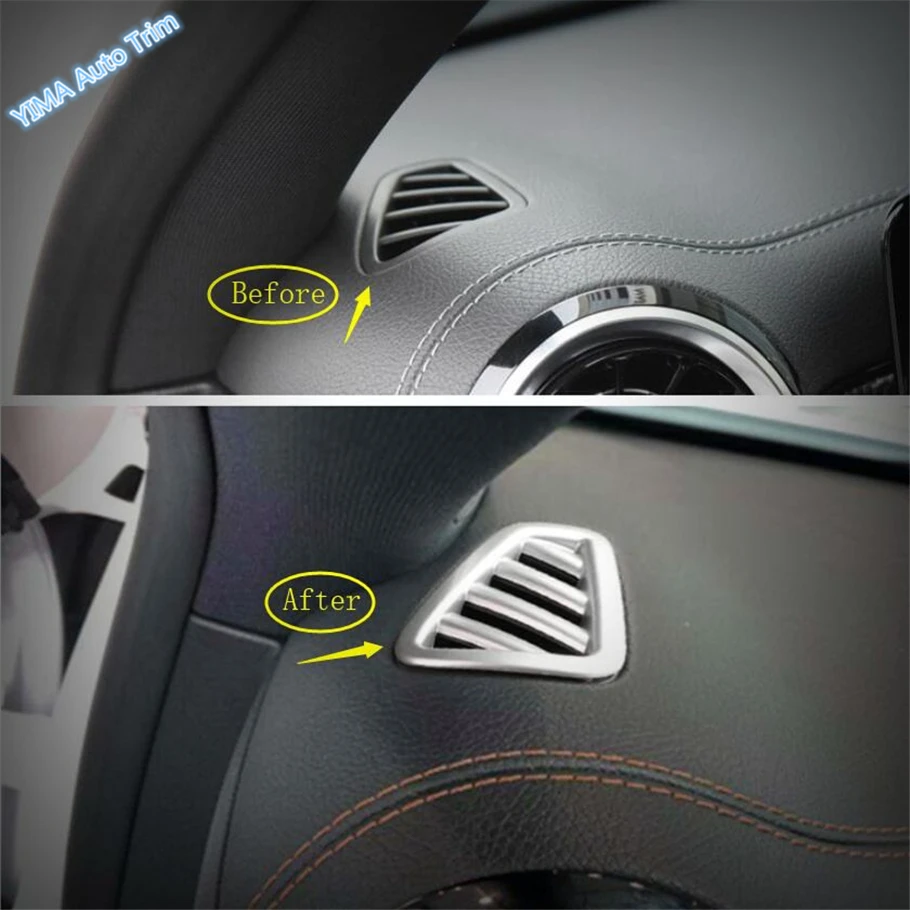 Lapetus автомобильный Стайлинг приборной панели кондиционера AC Outlet Vent Cover Trim ABS для