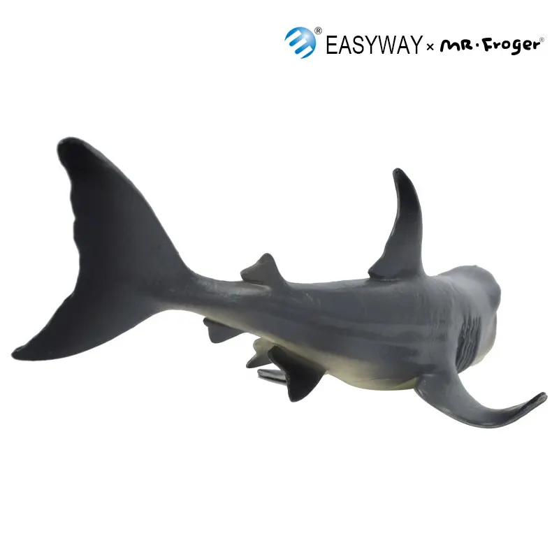 EASYWAY большая белая акула Морская жизнь животные Фигурки ПВХ Модель Реалистичная