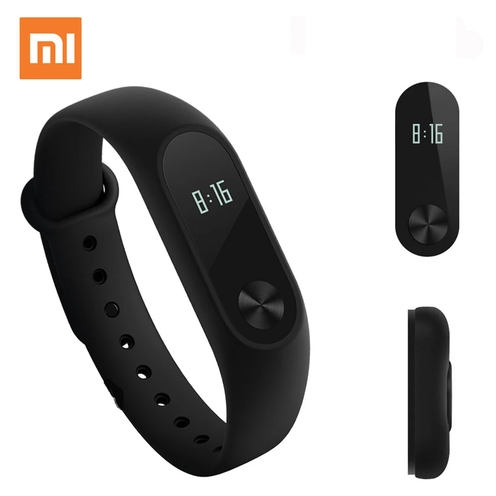 Оригинальный Xiaomi mi Группа 2 Band2 Смарт фитнес браслет часы OLED Touchpad трекер сна
