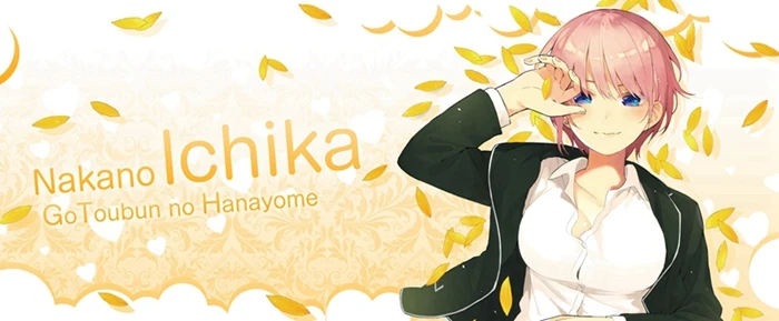 Nakano Ichika Аниме JK Quintuplets Nakano Nino Miku Itsuki коврик для мыши Nakano Ichika Nakano Yotsupa коврик для мыши 40*90 см - Цвет: Nakano Ichika
