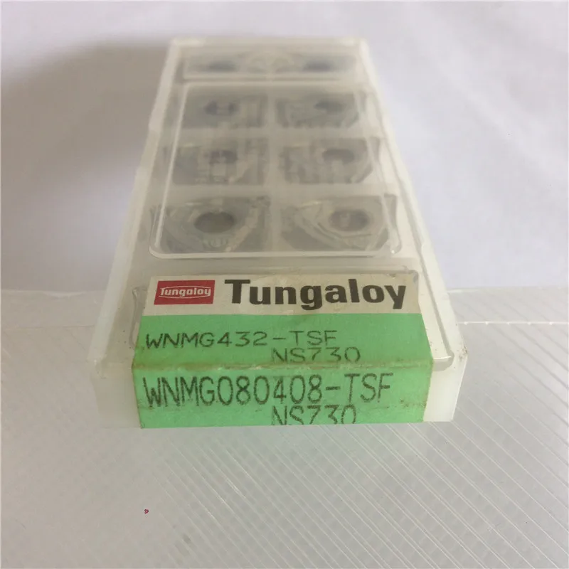 

WNMG080408-TSF NS730 100% Original TUNGALOY carbide insert with the best quality 10pcs/lot free shipping