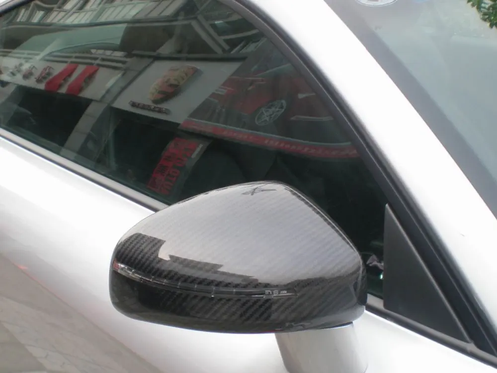 Авто-Стайлинг для Audi TT MK2 06-14 (Тип 8J) Зеркальное покрытие из углеродного волокна