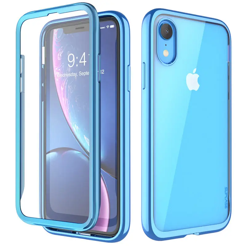 Защитный чехол для iPhone XR 6 1-дюймовый с полным покрытием UB блестящий тонкий