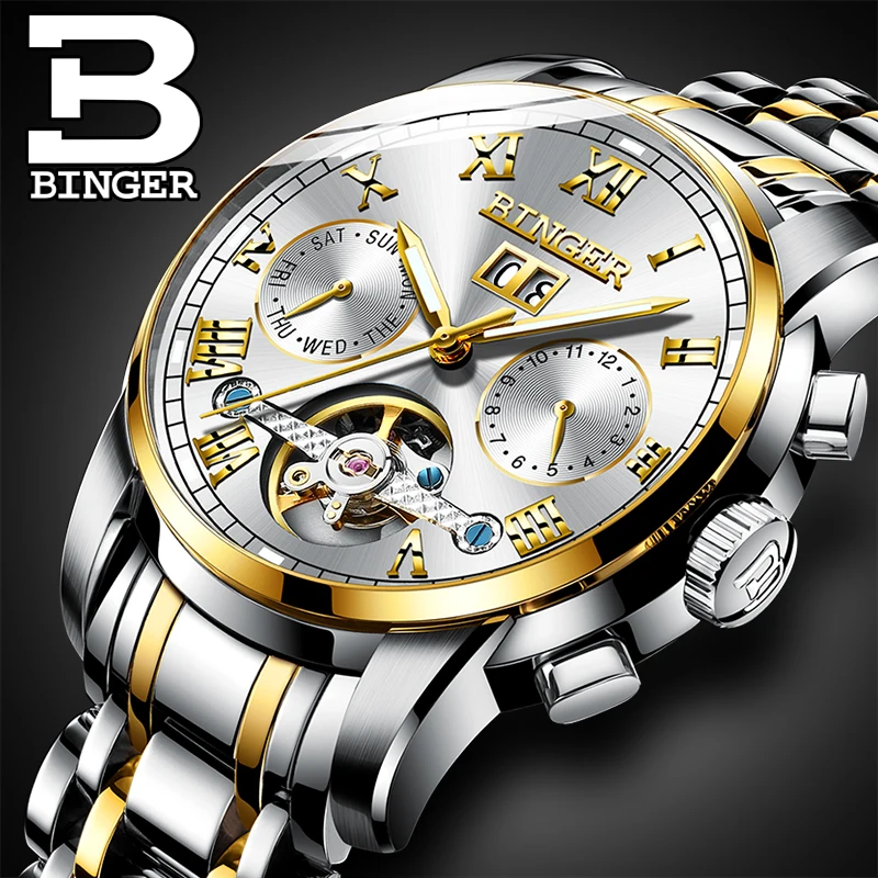 2017 швейцарские механические часы мужские наручные с сапфировым стеклом