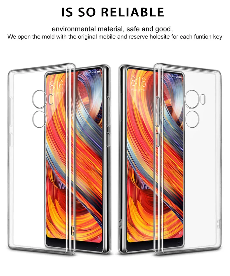 Ультратонкий Мягкий ТПУ чехол прозрачный телефон для Xiao mi 3 mi 4 mi 4C mi 4i mi 5 mi 5S 5X6 6X A1 Max mi x 2 Note 3 4 SE Pro Lite Play