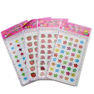 10 шт.партия, детские наклейки Счастливая звезда