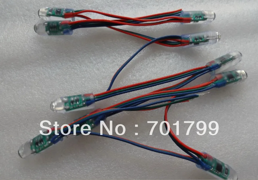 12 мм 0 75 Вт WS2811 белый стробоскоп pixel string 5 в пост. Тока 50 шт. a класс IP68|string cords|string