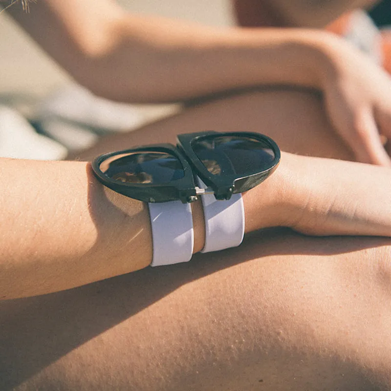 Новые модные гибкие складные солнцезащитные очки для мужчин и женщин