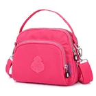 Модные сумки через плечо для женщин, вместительная 3-слойная водонепроницаемая сумка на плечо, Женский мессенджер, 2019