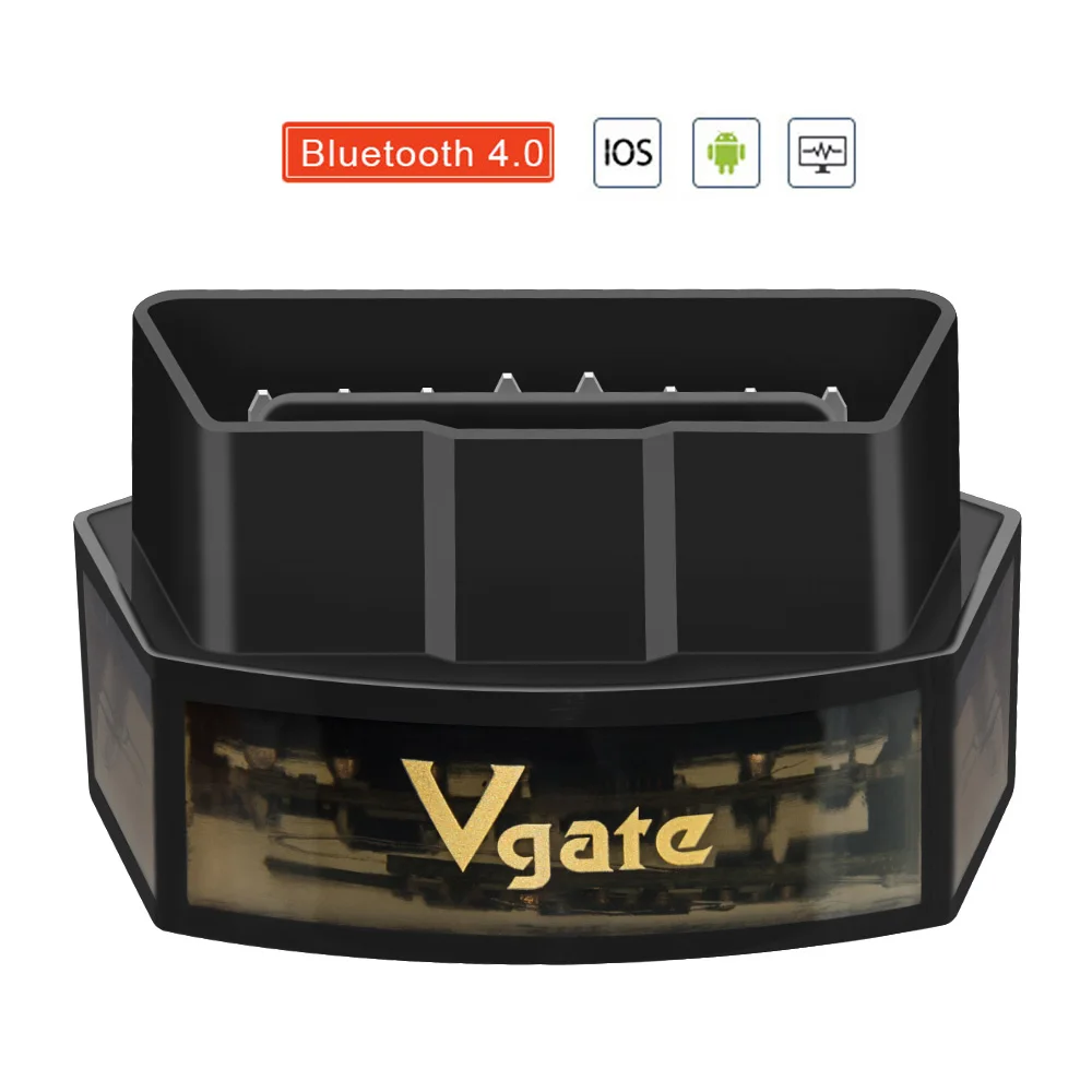 Vgate ELM327 v2.1 iCar Pro obd2 Bluetooth 4,0 для IOS автомобильный диагностический сканер OBD2 OBDII код ридер Поддержка всех протоколов OBDII - Цвет: iCar Pro-BT4.0 IOS